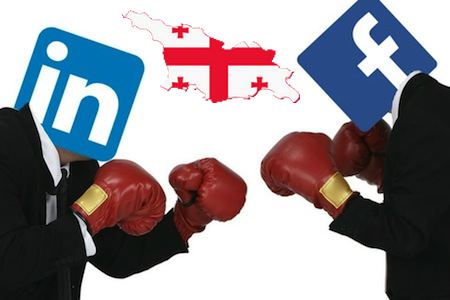 facebook vs linkedin